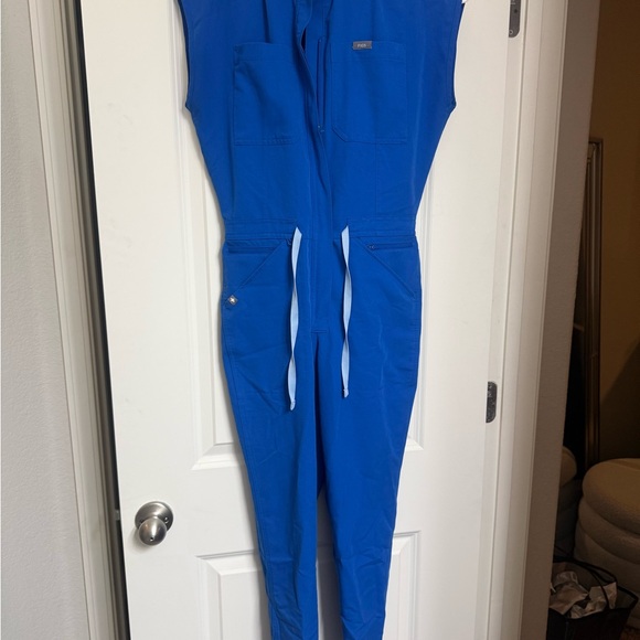 Figs Pants - Figs Blue Jumpsuit